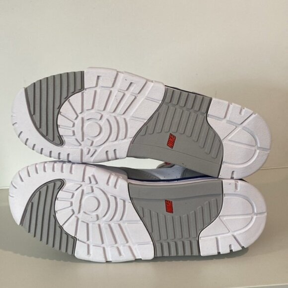 Nike Air Trainer 1 White Midnight Navy Medium Grey Size 9.5 - Picture 9 of 13